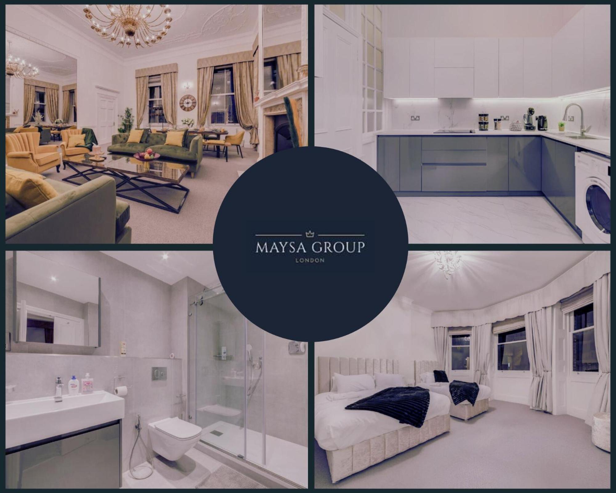 Luxury London 3 Bedroom Duplex With Pool Table - 4Hs Zewnętrze zdjęcie